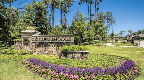 Entrance to Alden Woods