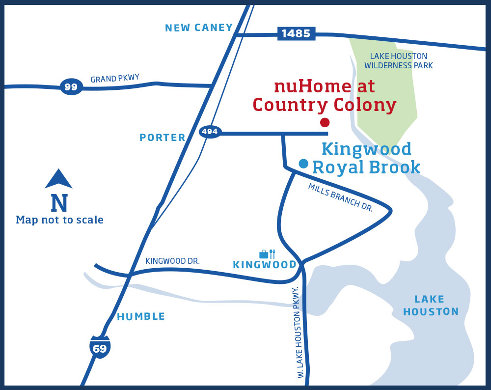 nuHome in Country Colony Map