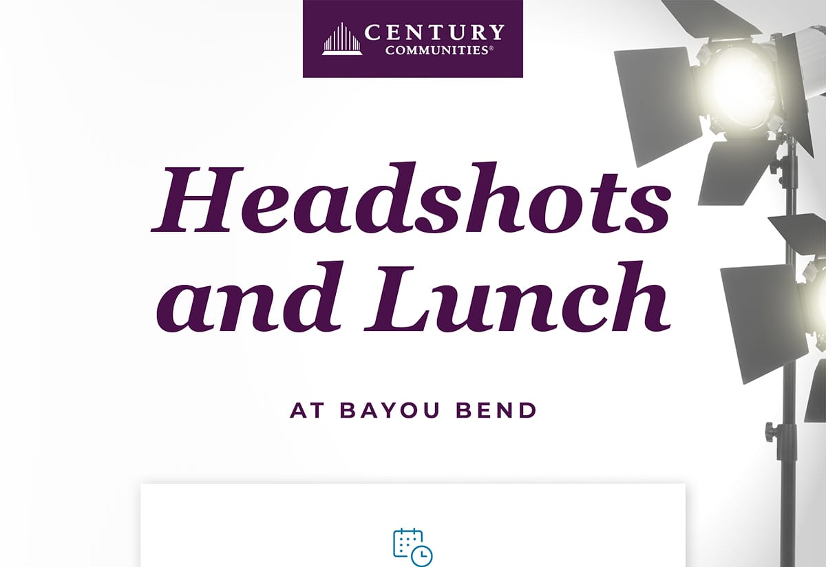 HEADSHOTS AND LUNCH AT BAYOU BEND
