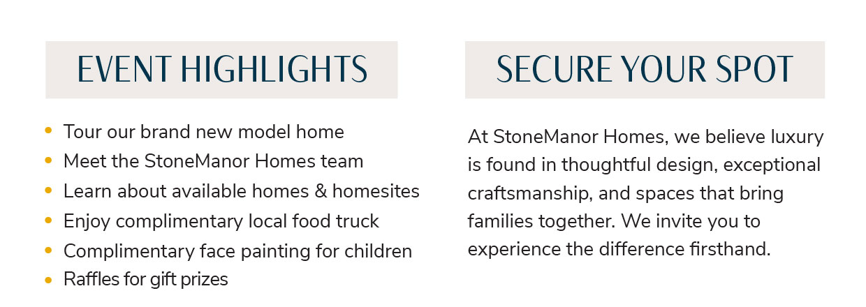 StoneManor Homes