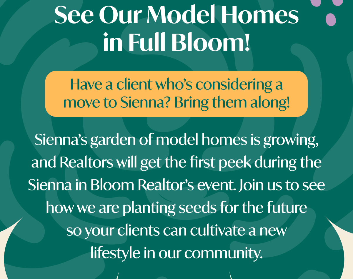 See our model homes in full bloom!